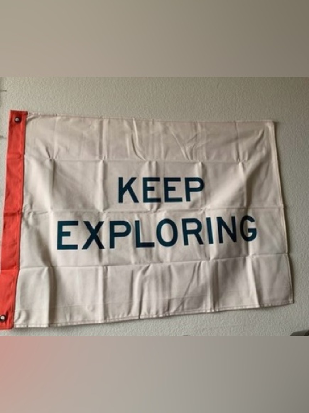Keep Exploring flag Hearth and Hand